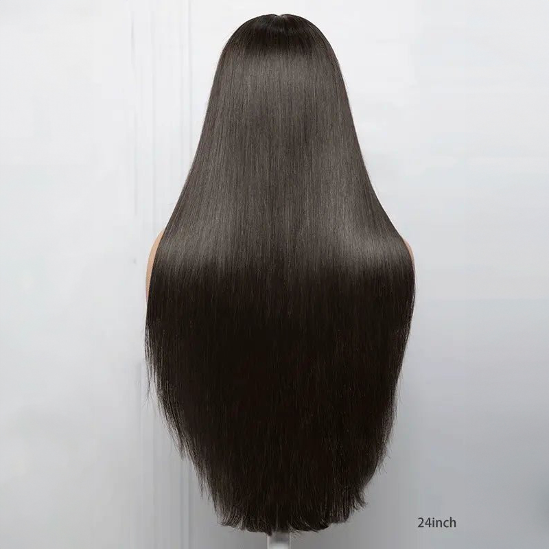 Lace Front 13X4 HD Layered Cut Vorgezupfte Clueless Lace Perücke natürliche Farbe